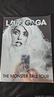 Front cover showing Lady Gaga portrait and title text