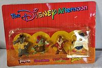 Front view of sealed Disney Afternoon blister pack with four figures visible