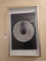 Full view of framed string art front