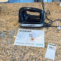 Mixer, beaters, manual overview