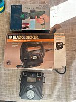 Boxed Park Avenue Power Spray Washer, boxed Black & Decker jig saw, wildlife trail camera