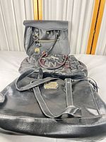 All three handbags front view