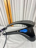 Full view of both massagers with cords