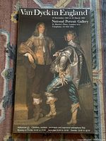 full view of Van Dyck in England poster