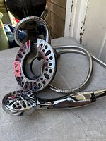 Complete Delta showerhead and handheld wand set with hose