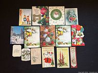 All 17 pieces arranged for overview