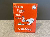 Front cover of Green Eggs and Ham hardcover