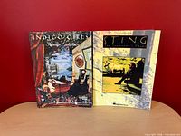 Front covers of both songbooks side by side