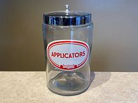 Full jar with lid showing label