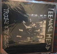 Front album cover showing Teenage Head Trouble in The Jungle sleeve