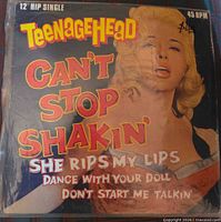 Front cover of Teenage Head 12" single