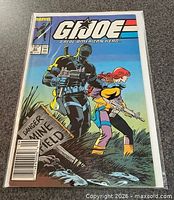 Front cover of G.I. Joe #63 in protective sleeve