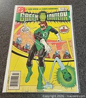 Front cover of Green Lantern #181 sealed in bag