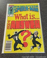 Front cover showing title, issue number 92, 75¢ price, Spider-Man and Black Cat artwork