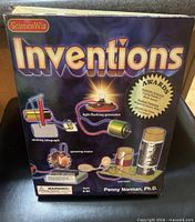 Front of ScienceWiz Inventions kit box