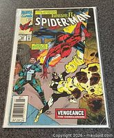 Front cover of bagged Spider-Man #34 comic