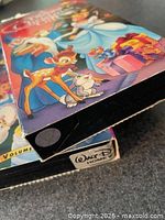 Close-up of spine and edge wear