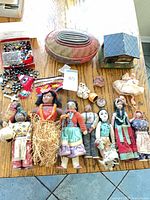 Overview of entire lot on table