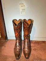 Front view of both boots upright