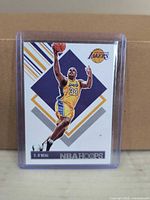 Front of Shaquille O'Neal NBA Hoops card in sleeve