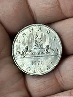 Reverse showing Voyageur design and 1978 date