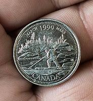 Reverse side showing Logging design and date