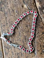 Anklet full view on wood surface