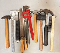 Group shot of all 10 tools lined up