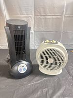 Both heaters side by side showing overall form and size