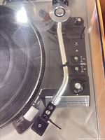 Tonearm assembly, counterweight, controls