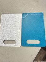 Front view of both cutting boards side by side