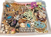 overview of entire lot inside plastic box