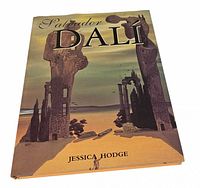 Front cover of Salvador Dali book with dust jacket