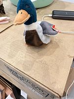 Full view of Jake Beanie Baby standing