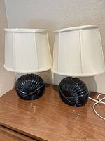 Both lamps side by side showing overall design