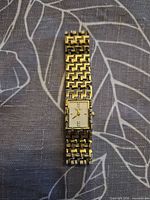 Full view of Elgin wristwatch front