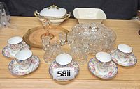 Entire lot overview showing all items together