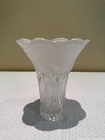 Full view showing vase height and pattern