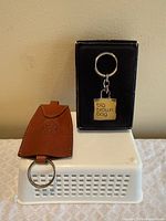 Both keychains displayed together