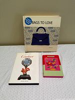 Front view of all three fashion books