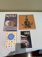 Group shot showing all four books