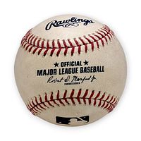 Sweet spot showing Rawlings logo and commissioner stamp