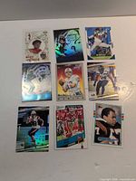 All 9 cards laid out in 3x3 grid