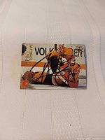 Front view of signed Trevor Kidd trading card