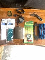 All ten items laid out on table