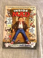 Front dust jacket of Inside MAD book