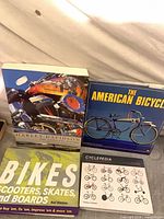 Front covers of all four books