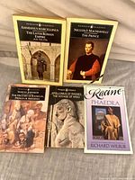 Group shot showing all five Penguin Classics paperbacks