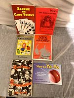 All six books front covers displayed