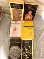 Front covers of all six paperback books